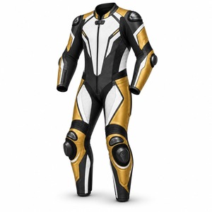 Combinaison de moto pour homme, tissu durable, coupe confortable, design de protection pour la course, le tourisme et l'utilisation quotidienne à moto - Product Image 5