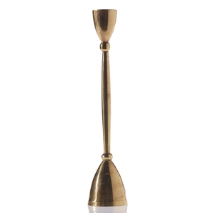 Attractive Gold Plated <b>Candle</b> Stick on Base Unique Design Aluminum Home & Garden Decorative Handmade <b>Candle</b> Holder for Sale - Product Image 5