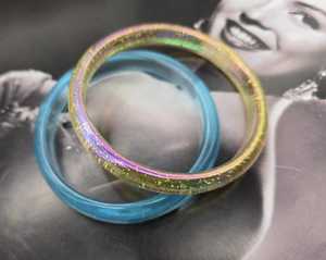 Chic Resin <b>Bangles</b> for Everyday Style Trendy Fashion Jewelry for Women by Tradebyd - Product Image 1