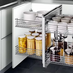 JY Project Customized Wholesale Kitchen <b>Cabinets</b> Modern MDF <b>Cabinet</b> Set RTA Pull Organizer <b>Wall</b> <b>Mounted</b> Eco-Friendly Easy - Product Image 4