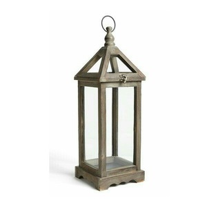 Lanterne à bougie en bois, accent décoratif pour l'intérieur des fermes, centres de table de mariage, décorations de fêtes et espaces de vie chaleureux - Product Image 4