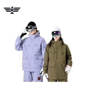 Chaqueta de Invierno para Hombre, Personalizable, Clásica, Impermeable, con Capucha, Cierre de Cremallera, Antibacteriana, Estilo Urbano, Cortavientos, Informal - Product Image 4