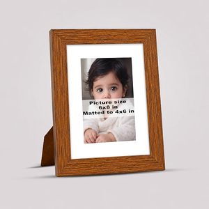 Cadre photo en bois pour anniversaire de mariage - Cadre photo vintage moderne fait à la main en couleur pour les souvenirs de mariage et les anniversaires - Product Image 4