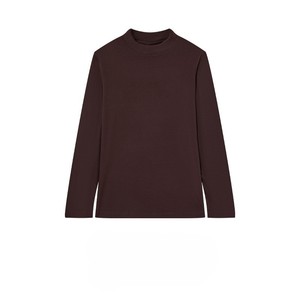 Bangladesh China Factory Price 270G Heavyweight Men <b>Long</b> <b>Sleeve</b> <b>T</b>-<b>Shirt</b> Japanese Style Solid Color Turtleneck Base Layer <b>Shirt</b> - Product Image 5