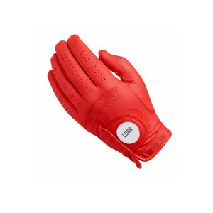 Guantes de Golf para Mano Izquierda con Logotipo Personalizado, Guantes Deportivos para Hombre, Transpirables, de Piel de Cabretta Genuina - Product Image 1