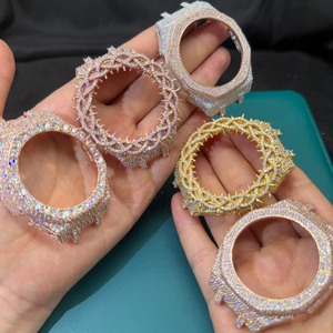 GA2100 Compatible Custom Mod <b>Watch</b> Luxury Steel <b>Case</b> Iced Out Hip Hop Style Design Metal <b>Case</b> Premium Stainless Steel <b>Watch</b> - Product Image 4