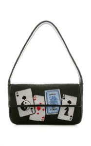 Bolsos de Hombro con Cuentas Hechos a Mano para Mujer, Ligeros y Modernos, Bolso de Noche con Forma de Copa de Martini, Bolso de Mano Retro para Fiesta - Product Image 3
