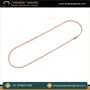 Cadena de tenis personalizada de plata maciza 925 con baño de rodio, moissanita helada de 4 mm, color D, VVS1, pasa el probador de diamantes, estilo hip-hop - Product Image 5