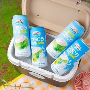 Bebidas de agua de coco marca Nawon, 500 ml, enlatadas, certificadas ISO GMP, agua de coco pura de Vietnam, OEM, marca privada, muestra gratuita. - Product Image 2