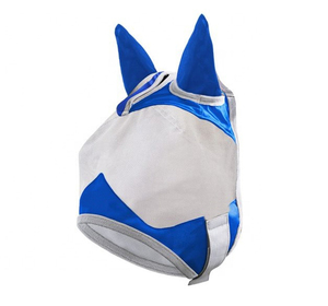 Horse Fly Breathable Protection Cover Premium Mesh Face Shield for Horses with UV Resistant <b>Eye</b> and Ear Coverage for Daily Use - Product Image 1