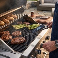 Digitales Edelstahl-Bimetall-Thermometer für Gewerbeküchen mit Sofortanzeige, Temperatursensor für Köche und Catering, Max-Min-Anzeige