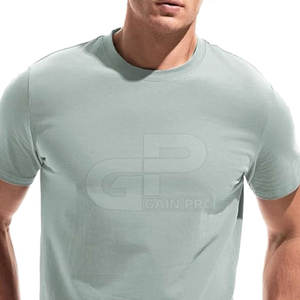 เสื้อยืดผู้ชายผ้าฝ้ายออร์แกนิคน้ำหนักเบา ใส่ได้ทุกวัน เนื้อผ้าระบายอากาศดี สวมใส่สบาย ทรงสวยทันสมัยสไตล์คนเมือง - Product Image 6