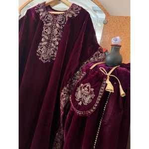 Conjunto de caftán y dhoti de fiesta para mujer de diseñador - Product Image 6