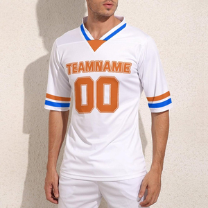 Maillot de rugby imprimé par sublimation unisexe, logo personnalisé, respirant, séchage rapide, grandes tailles, vêtements de sport, vêtements d'équipe, vente en gros, usine - Product Image 6