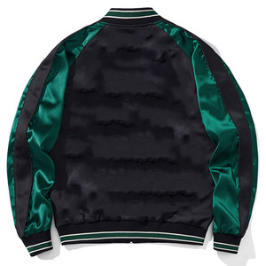 Servicio OEM, Chaqueta Bomber Deportiva Casual Personalizada Unisex de Primavera, Ecológica, Transpirable, Antibacteriana, Estilo Urbano - Product Image 2