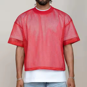 Camisetas de Hombre 100% Algodón Personalizables, Corte Ajustado, Deportivas, con Dobladillo Dividido, Diseño Liso para Correr en Clima Cálido - Product Image 3