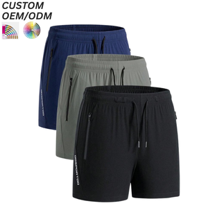 Mens Casual Cotton Board Shorts Solid Knitted Anti-UV Waterproof <b>Elastic</b> Waist Relaxed Fit Summer Wear Breathable Comfort Custom - Product Image 5