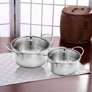 2 PCS <b>Stainless</b> <b>Steel</b> <b>Cookware</b> <b>Set</b> Celebration Serving Essentials - Product Image 2
