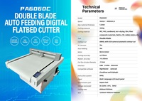 Rollo cortador digital plano de Alimentación automática para película de impresión DTF