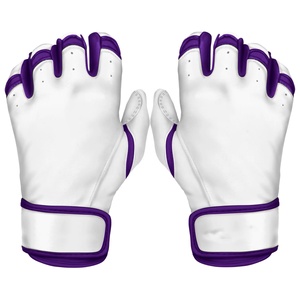 Guantes de Béisbol de Cuero con Puño Corto y Logotipo Personalizable para la Posición de Receptor, Equipo de Protección para Manos de Adultos - Product Image 1