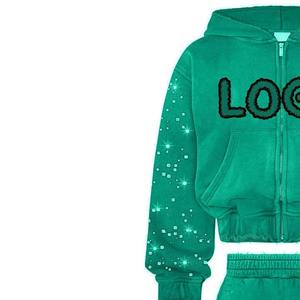 Chándal de Invierno Transpirable con Capucha para Hombre, con Pedrería, Ligero, Totalmente Personalizado, Nuevo, Moderno, Cómodo, de Alta Calidad - Product Image 4