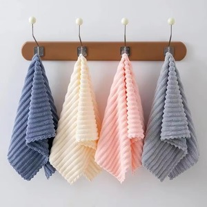 Serviette de toilette tendance pour adultes en coton épais, doux, absorbant, écologique et à séchage rapide, OEM, vente en gros, commandes en gros, coton tissé - Product Image 1