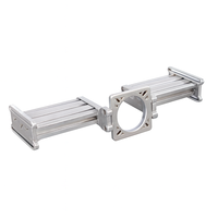 Support de base universel réglable en aluminium pour moniteur LCD, support de montage VESA, pliable et découpable pour simulateur de course automobile