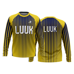 Camiseta Deportiva Personalizada para Hombre, Corte Regular, 100% Poliéster, Transpirable, Antibacteriana, Manga Larga, Secado Rápido, Compresión - Product Image 1