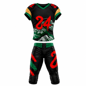 Uniformes de Fútbol Americano para Hombre, Sublimación Completa, Ropa de Entrenamiento Profesional, Conjuntos de Jersey y Pantalones Transpirables para Adultos - Product Image 4