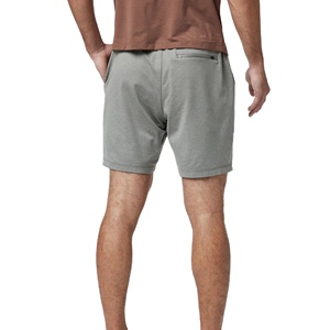 Gran oferta, pantalones cortos de playa elásticos de secado rápido personalizados, pantalones cortos de malla de cintura alta con cierre de cordón impreso para hombres, estilo, servicio OEM - Product Image 2