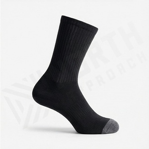 Athletic <b>Socks</b> Work <b>Boot</b> Full Cushion Custom High Quality Men Dress Breathable Durable Soft Gym Customized Color Fit Pairs Wear - Product Image 3