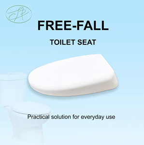 Tapa de inodoro de fábrica de baño, asiento con un clic, Instalación rápida, cubierta de asiento de inodoro con arandela de alfombrilla de inodoro de regalo - Product Image 5