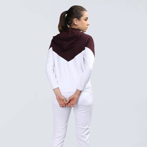 Conjunto de Sudadera Corta con Cremallera y Pantalones Deportivos de Alta Calidad al por Mayor para Mujer, Ropa de Diseñador Personalizada, Conjunto de 2 Piezas con Cremallera - Product Image 5