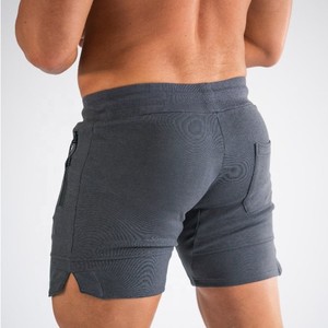 Pantalones Cortos de Hombre Transpirables de Color Sólido, Diseño de Moda, Ropa Casual, Pantalones Cortos de Hombre al por Mayor, Algodón y Poliéster para Hombre, Moda OEM - Product Image 5