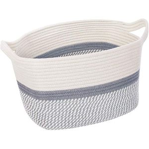 Handwoven Natural Seagrass Storage <b>Basket</b> Set with Black Trim, Decorative Round Woven Organization Bin for Home Decor <b>Basket</b> - Product Image 5