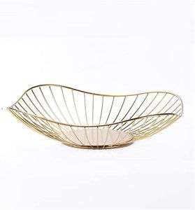 Panier à fruits décoratif de qualité supérieure en métal pour comptoir, support à fruits en fil d'acier durable pour fruits frais - Product Image 4