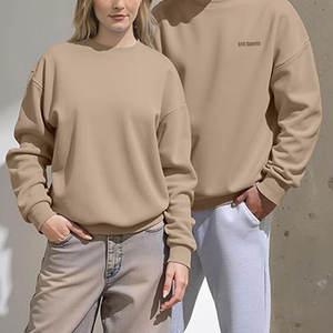 Nueva Llegada, Sudaderas Extra Grandes con Hombros Caídos para Hombre, Diseño Personalizado, Venta Directa de Fábrica, Sudaderas Básicas - Product Image 3