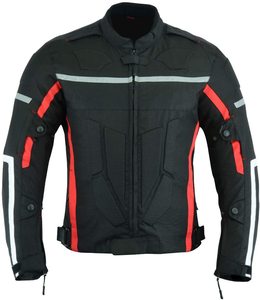 Veste en textile pour moto Cadoura, été, respirante, logo imprimé sur le devant, unisexe, manches longues - Product Image 5