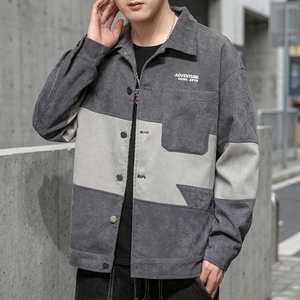 <b>Men's</b> Winter <b>Corduroy</b> <b>Jacket</b> Turn-down Collar Single Button Waterproof Windproof Breathable Casual Loose Fit Hooded Eco-Friendly - Product Image 6