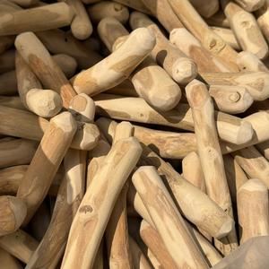 Eco Friendly Coffee Wood Dog Chew Long Lasting Hard Chew Stick for Medium Large Dogs - Product Image 4