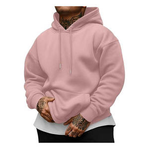 Sweat-shirts personnalisés à logo 3D les plus vendus pour hommes, tissu French Terry lourd 500 g/m², coupe ample - Product Image 5