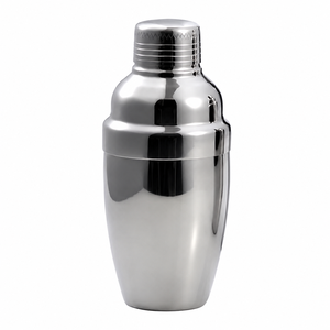 Newness Stainless Steel Cocktail Shaker 550ml Boston Style Classic <b>Bar</b> <b>Tool</b> - Product Image 1