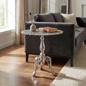 Mesa Auxiliar de Aluminio Reciclado Ecológica |   Muebles de Diseño Artesanal para el Hogar Moderno de Lujo y Decoración de Sala de Estar - Product Image 2