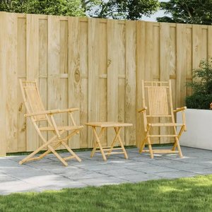 Chaise pliante en bambou, chaise de patio extérieure, chaise en bambou naturel, chaise de jardin légère pour hôtel de villégiature, vente en gros Kingcraftviet - Product Image 2