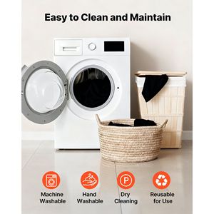 Set di 10 Tovaglie Rettangolari in Spandex Nero da 6 Piedi, Coperture Elasticizzate Antipiega per Eventi, Lavabili - Product Image 6