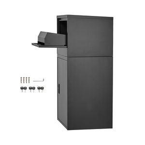 Cassetta Postale in Acciaio Zincato con Serratura per Pacchi e Design Antifurto, 38,6 Pollici, per Consegne Esterne - Product Image 1