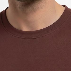 T-shirt unisexe 100% coton personnalisé, doux et ajusté, t-shirts surdimensionnés pour hommes, t-shirt confortable pour hommes, fabricant OEM ODM - Product Image 4