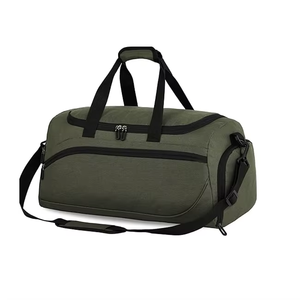 Bolsa Deportiva Impermeable Negra, Bolsa de Viaje de Gran Capacidad, Bolsillo Impermeable para Zapatos, Logotipo Personalizado - Product Image 2