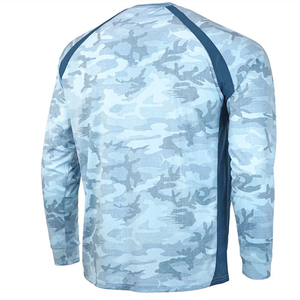Unisex Lightweight Sublimation Quick Dry UPF 50+ Hoodie <b>Face</b> Cover Pullover Fishing Wear Solid Color Long Sleeve Top for Adults - Product Image 6