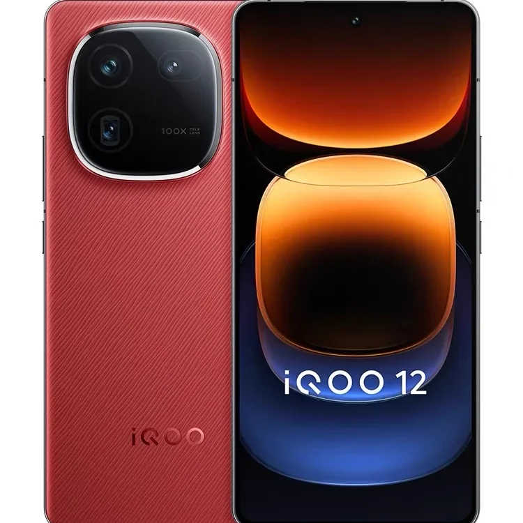 Новый мобильный телефон VlVO IQOO 12 5G 6,78 дюймов 144 Гц дисплей Snapdragon 8 Gen 3 16 ГБ + 1 ТБ 5000 мАч аккумулятор 120 Вт зарядное устройство игровой телефон